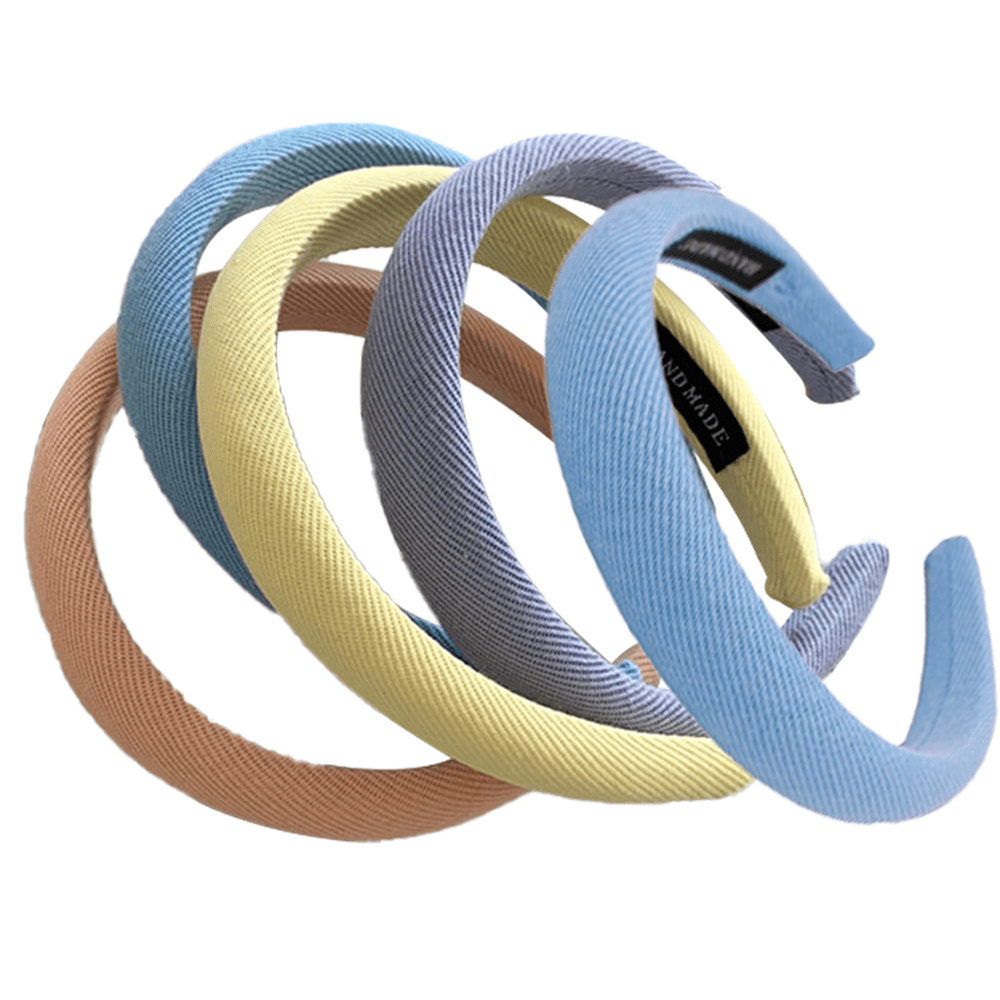 Padded Headbands for Women,Wide Plain Turban Headband Fashion Hair