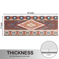 thumbnail image 5 of Kitchen Rugs Sets Of 2,Boho Red Southwestern Ethnic Pattern Anti Fatigue Kitchen Mat Rugs Non Slip Washable,Decorative Kitchen Floor Mats for Kitchen,Sink,Laundry,17"X47", 5 of 5