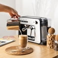 thumbnail image 3 of Máquina de Café Espresso Mixpresso Plata con Espumador de Leche para el Hogar, 3 of 7