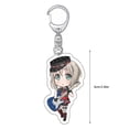 thumbnail image 3 of WY Bang Dream Anime Llaveros Acrílico Colorido Impreso Figura De Dibujos Animados Llavero Joyería, 3 of 4