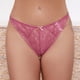 thumbnail image 2 of Gibobby Ropa interior bikini elástica para mujer Tanga encaje Sexy para mujer, pantalones en T con patrón transpirable hueco para mujer, bragas sin costuras con（Rojo， M), 2 of 5