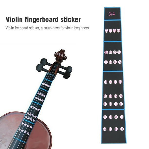 Segina De Diapasón De Violín Duradero De Long Service Life, Pegatina De Violín De Mano De Obra De Mano De Obra Fina, Para El Violín Principiante