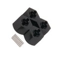 thumbnail image 1 of Dalazy 12MM Adaptateur de Moyeu de Roue pour 1/12 ECX ECX01011 Boost RC Performance de la Voiture avec Moyeu de Roue de 12MM Noir 1Set, 1 of 6