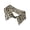 T 3, variant on Stylish Leopards Print Detachable Collar Soft Polyester Neckwear For Women Men