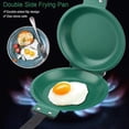 thumbnail image 2 of SHSLING Double Sided Frying Pan Non-stick Ceramic Flip Frying Pan Pancake Maker Household Kitchen, 2 of 5