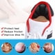 thumbnail image 2 of Heel Cushion Pads, Adhesive Back of Heel Grips Inserts for Boots, Too Big Loose Shoes, Reusable Heel Guards Liners for Women Men, Improve Shoe Fit,4PCS-Black+4PCS-Black, 2 of 5