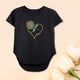 thumbnail image 2 of Camiseta de manga corta para niñas, camiseta versátil suave y duradera a la moda, camisetas de verano para ir de compras, escalar, acampar en casa y, 2 of 8