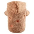 thumbnail image 1 of Winter Dog Cat Coat Winter Fleece Pet Clothes Hooded Coat Down Jacket Puppy Pet Clothing For Dogs Chihuahua Yorkie Pug Outfits ShopWise Round, 1 of 10