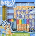 thumbnail image 2 of Bluey Color and Go Set, 5 Markers, 5 Crayons, 60-Page Sketchbook, 2 Sticker Sheets, 2 of 4