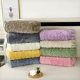 thumbnail image 6 of Fuebueo Plush Fuzzy Fleece Throw Blanket,Throw/Travel/Twin/Queen Size Blanket Bed Savins Cozy, Fluffy, Plush, 6 of 8