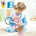 thumbnail image 4 of Muñeca bebé renacida realista | Muñeca de vinilo con peso para niños y adultos | Juguete relajante con cuerpo suave y detalles detallados | Muñeca de simulación de 31 cm, 4 of 6