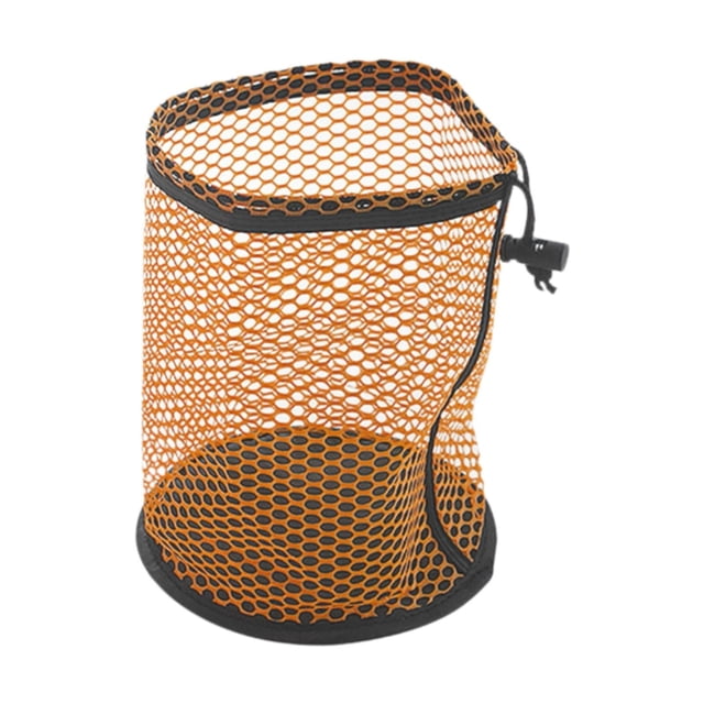 Bolsa para pelotas de golf, bolsa de golf pequeña, bolsa de malla, accesorio de golf, bolsa para soporte para pelotas de golf, bolsa de almacenamiento Naranja