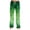 Fluorescent Green, variant on Fgvctg St. Patrick's Day Plus Size Pajamas for Women Sleepwear Wide Leg Pajama Shamrock Print High Waisted Pj Pant Oversized Spring Fall Drawstring Lounge Pants with Pockets Fluorescent Green 2XL