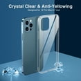 thumbnail image 1 of TPU Clear Case Transparent 1.5mm Ultra Thin Slim Anti Yellowing Protective Phone Cover Accessoryfor Iphone 12 Pro Max 6.7 Inch, 1 of 7