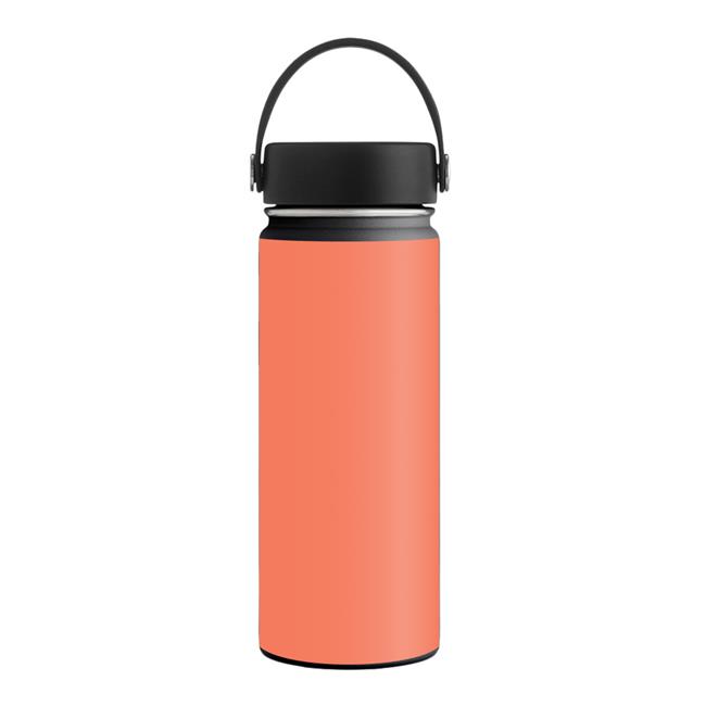 MightySkins HFWI18Solid Salmon Skin for Hydro Flask 18 oz Wide Mouth