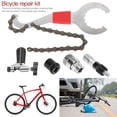 thumbnail image 3 of Kit d'Outils de Réparation de Vélo de Route Trancheuse de Chaîne Manchon Extracteur de Moyeu 4 Pcs Ensemble Combiné, 3 of 7