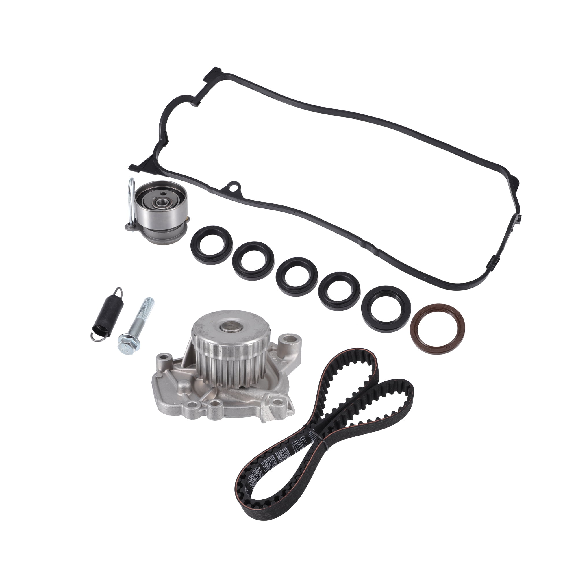 Unique Bargains Set Timing Belt with Water Pump Replacement for