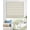 Beige-20" W × 64" H, variant on Window Shades 30" W × 48" H White No-Drill Blackout Indoor Use
