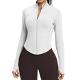 thumbnail image 1 of Chaqueta Colorskin para mujer, ligera y con cremallera, para correr, yoga, 1 of 6