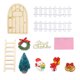 thumbnail image 2 of XWSHYW Decoraciones Navideñas Mini Casa de Muñecas Decoración Navideña Escena En Miniatura, 2 of 6