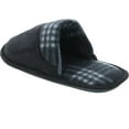 thumbnail image 3 of Static Footwear Boys Open Back Slip On Plaid House Slippers, 3 of 7