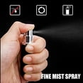 thumbnail image 6 of Travel Refillable Perfume Atomisers, 5ML, 3 Pcs Mini Portable Spray Bottles, Round Tube Set With 1 Flat Separated Tool, for Home Business Trip (Black+Blue+Champagne)(4pcs), 6 of 6