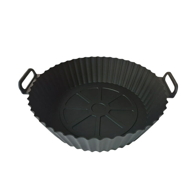 JilgTeok 2 Packs Doublures de Friteuse à Air Chaud Accessoires de Friteuse de Qualité Alimentaire Doublure de Friteuse Réutilisable Doublure en Parchemin Remplacement Accessoires de Panier de Cuisson Remplacement Liquidation