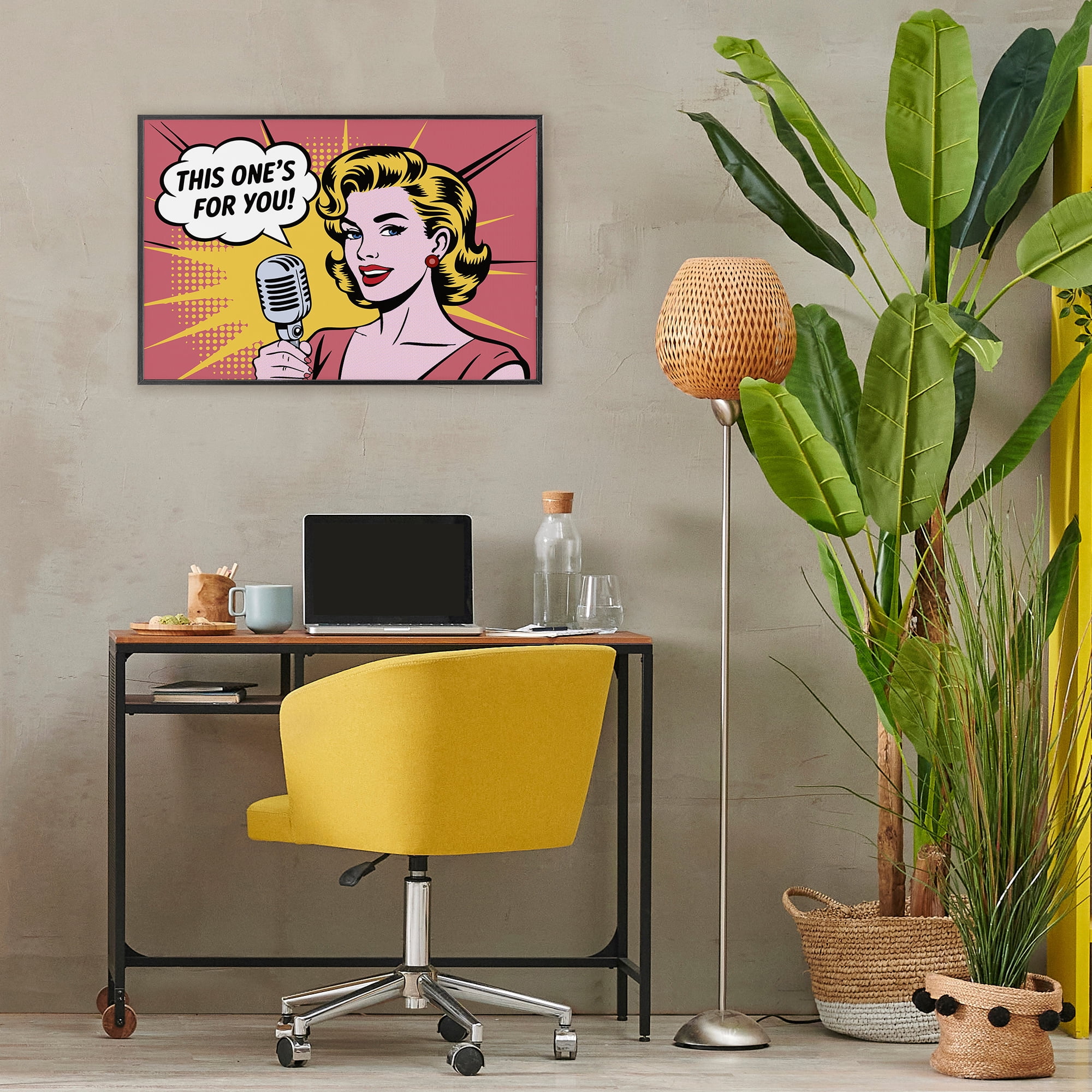 Stupell Industries This One's For You Black Framed Giclee Art, design by Andreas Magnusson