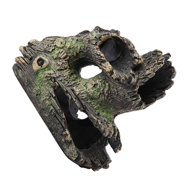 Adorno de Tronco de Madera de Resina para Acuario Tronco de árbol de Resina Artificial para Adornos de Tanque de Peces Adorno de Peces Betta Acuario Driftwood Fish Tank Cave ANGGREK Otros