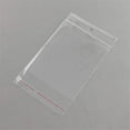 thumbnail image 2 of 1000 bolsas de celofán OPP resellables rectangulares transparentes para regalo, para collares, pendientes y cadenas, 155 x 90 mm., 2 of 2