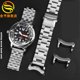 thumbnail image 4 of Correa de acero de precisión para reloj Citizen Small Monster BJ8050-08 modificada, con conector, accesorios para cabeza de acero, 4 of 5