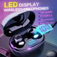 thumbnail image 2 of TWS Earphones Bluetooth Wireless Headphones Charging Box with Mic Headsets Stereo In Ear Earbuds Sports Waterproof Noise Canceli, 2 of 6