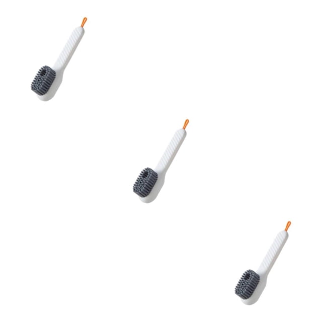 Moyic Cepillo multifunción para zapatos, líquido para añadir ropa, dispensador de jabón de espuma rápida, herramientas de limpieza para Type1 NO1