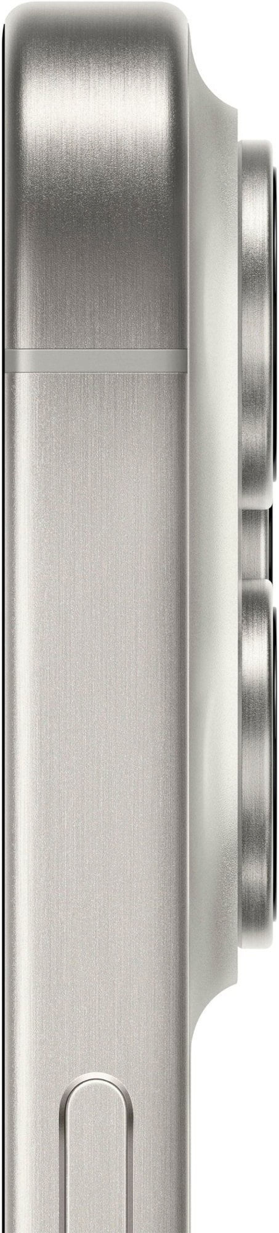 Restored Premium Apple iPhone 15 Pro - Fully Unlocked - 1 TB White Titanium (Refurbished) thumbnail 8