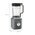thumbnail image 4 of KitchenAid 68 oz Pure Power Blender, 1700 Watt Peak Power*, Matte Charcoal Grey, 4 of 9
