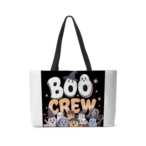 CafePress - Boo Crew Halloween T Shirt - Large Weekender Tote