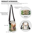 thumbnail image 6 of HELLHERO Ghost Flower Pattern Women Shoulder Bag Unique Gift, with Zipper for Daily Commute or Casual Outings, Travel, Outdoor and Daily Use, 6 of 7