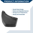 thumbnail image 4 of Unique Bargains Mud Flaps Splash Guards W/Mount Accessories for Land Rover Evoque Prestige with radar 2013-2022 Front Rear Mud Guards 1 Set, 4 of 6