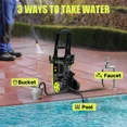 thumbnail image 5 of 4500 PSI Electric Pressure Washer,Max 2.8 GPM Power Washer with 35FT Power Cord 20FT Hose 4 Nozzles,Soap Cannon for Car Garden Yard Hom, 5 of 7