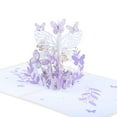 thumbnail image 2 of Travelwant Butterflies Pop Up Card, 3D Popup Greeting Cards, for Mothers Day, Spring, Fathers Day, Graduation, Birthday, Wedding, Anniversary, Thank You, Get Well, All Occasion, 2 of 7