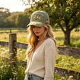 thumbnail image 5 of Hummingbird Blessing Faith Garden Morning Cap,Botanical Hummingbird American Flag Printed Baseball Cap,Lightweight Adjustable Casual Outdoor Sun Hat for Men & Women, 5 of 7