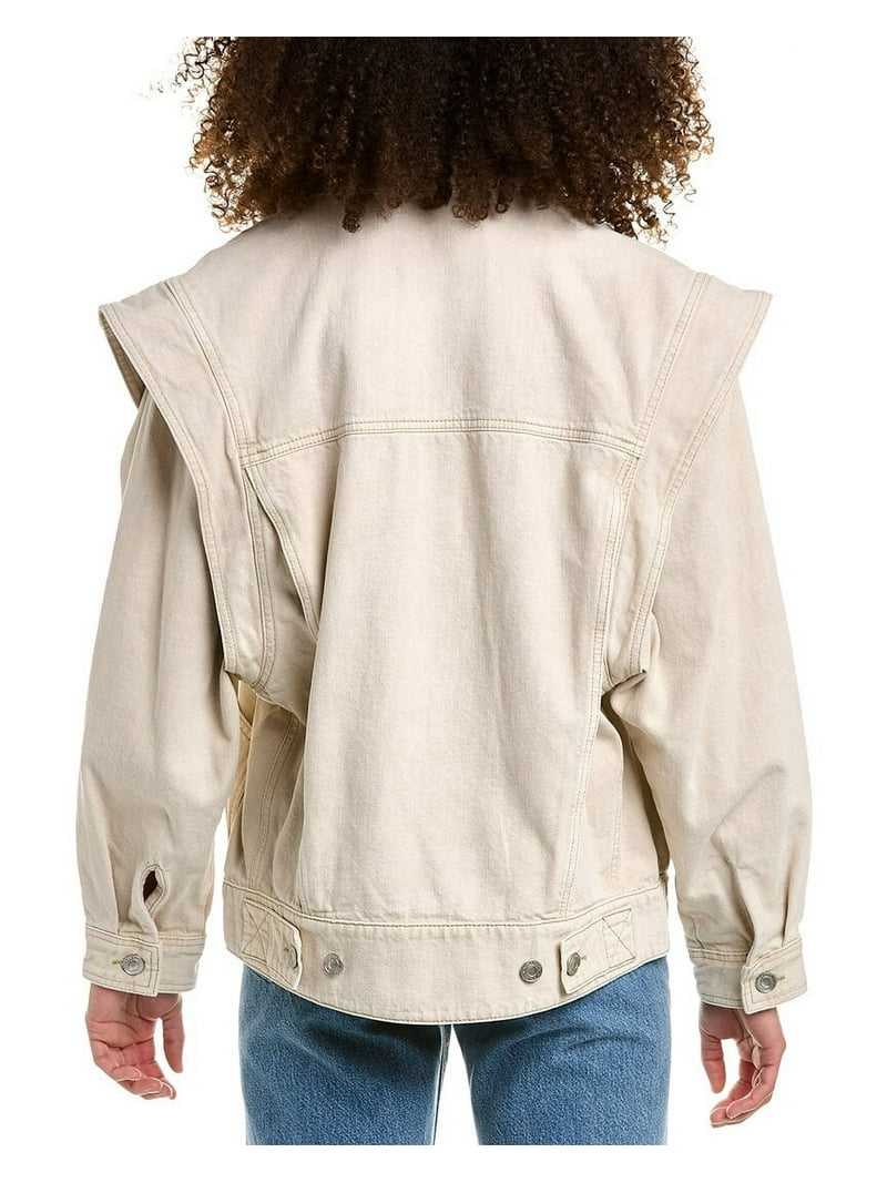 Isabel Marant womens Étoile Harmon Jacket, 40, White