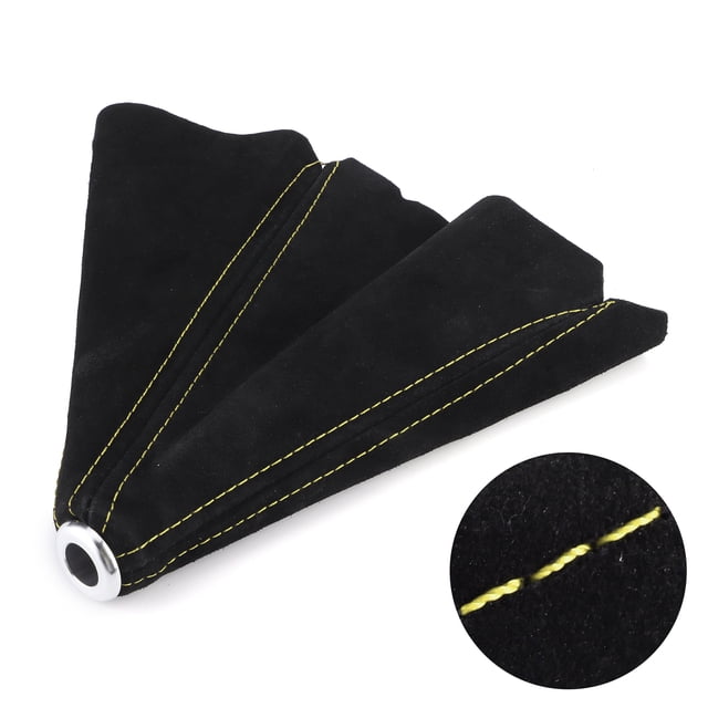Cubija de la Bota de la Perilla de Cambio, Cubierta Antipolvo de la Palanca de Cambios, Polaina del Maletero, Interior de Gamuza del Coche, Universal para la Mayoría de Los