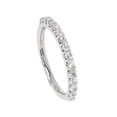 thumbnail image 2 of 3/8ct Diamond Ring Womens Stackable Anniversary 14K White Gold Band, 2 of 2