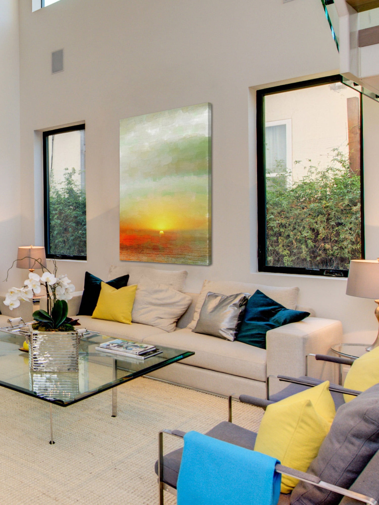 Del Ray by Parvez Taj Painting Print on Wrapped Canvas