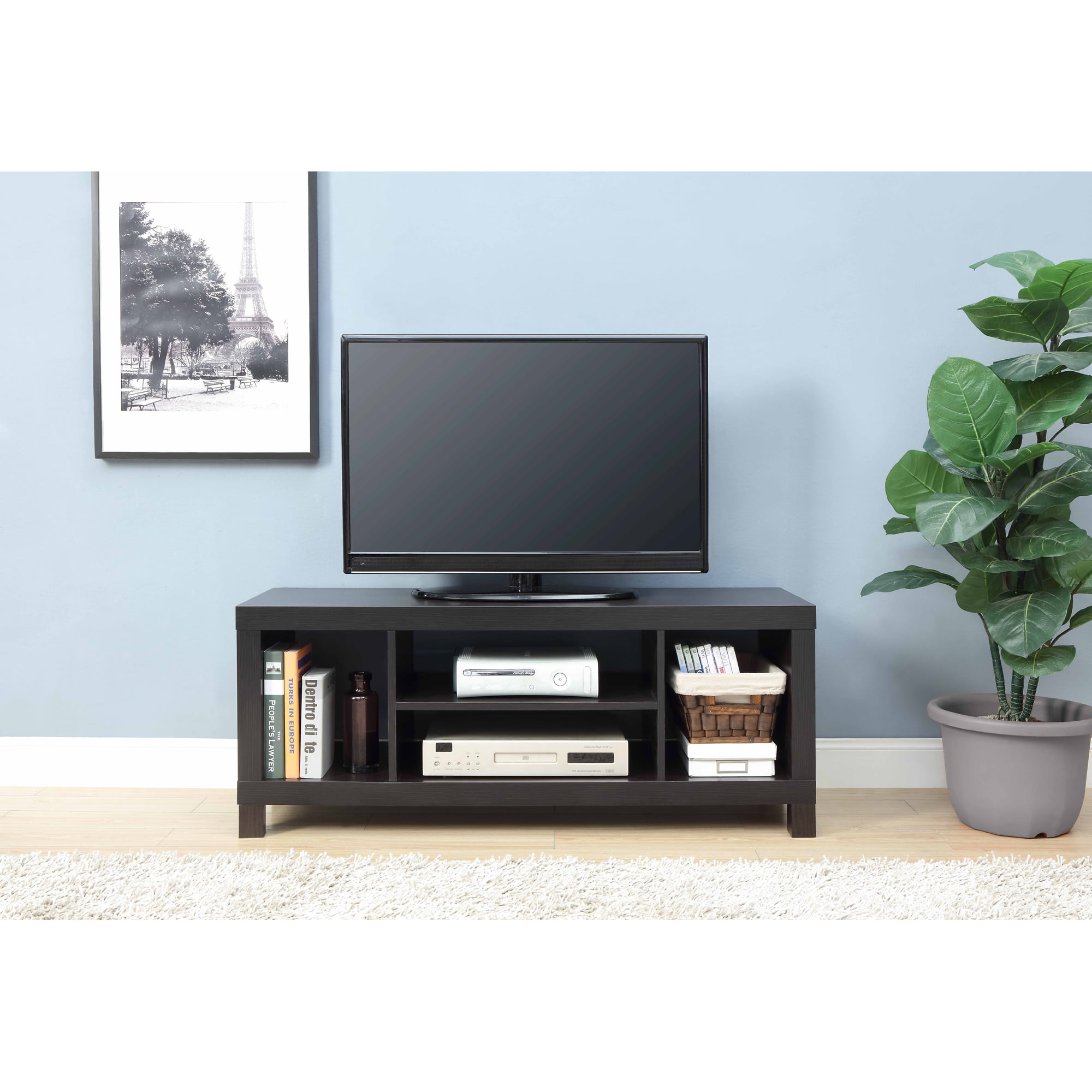 TV Stand for TVs up to 42 Espresso Dimension: 47.24 x 15.75 x 19.09 Inches White Mainstay.