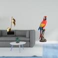thumbnail image 2 of Escultura Creativa De Resina Con Forma De Loro Y Nota Musical, Adorno De Mesa, Centro De Mesa Para Escritorio, Chimenea, Regalo De Inauguración De La Casa, Decoración De Interiores Para, 2 of 8