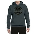 thumbnail image 2 of Dependanble Service of Dogde since 1914 | Mens Cars and Trucks Hooded Sweatshirt Graphic Hoodie, Charcoal, X-Large, 2 of 3