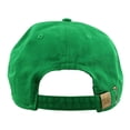 thumbnail image 2 of Falari Baseball Cap Hat 100% Cotton Adjustable Size Kelly Green, 2 of 3