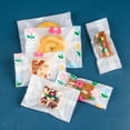 thumbnail image 2 of Lubelski Flower Series Cookie Biscuit 100Pcs/200Pcs Set Packaging Bags Semi-Transparent with Floral Print Design Packing Bags Home Supply, 2 of 8